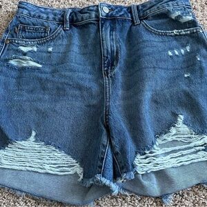 Distressed Judy Blue Shorts- XL